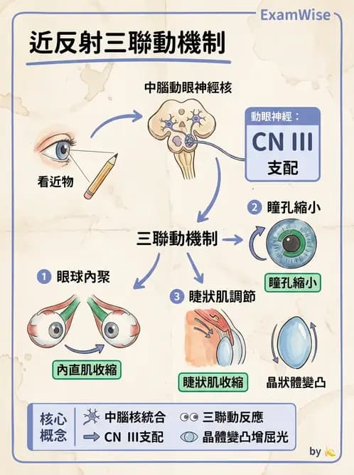 驗光師 - 調節性內聚力與聚散功能檢測 - AI 圖文解析預覽
