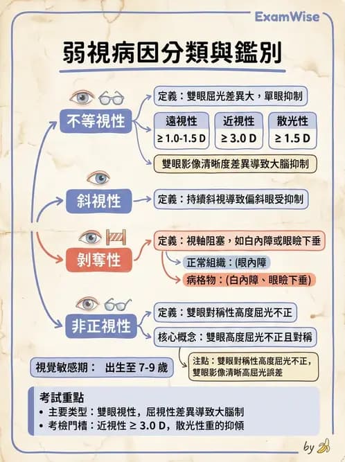 驗光師 - 弱視 - AI 圖文解析預覽