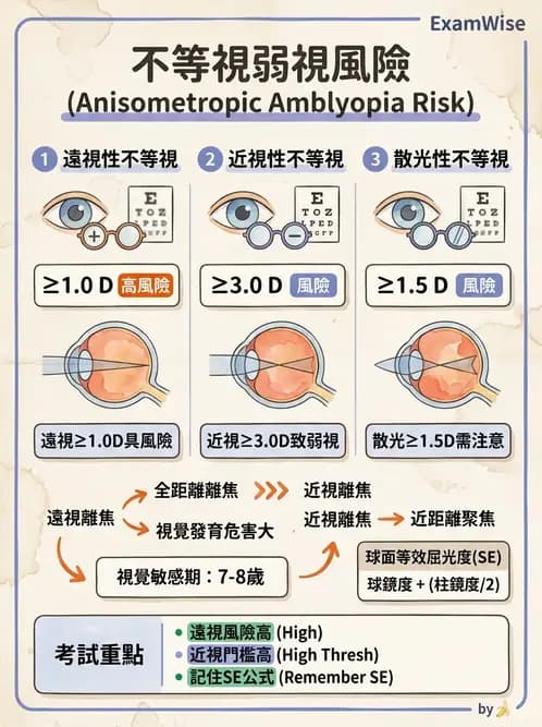 驗光師 - 弱視 - AI 圖文解析預覽