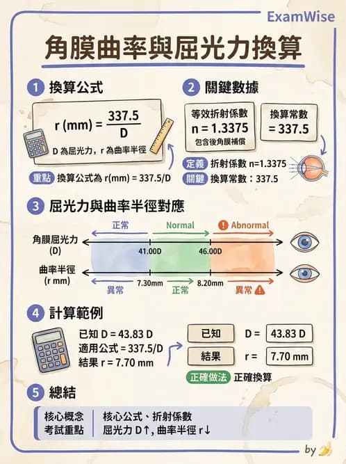 驗光師 - 自動驗光儀與角膜弧度儀 - AI 圖文解析預覽