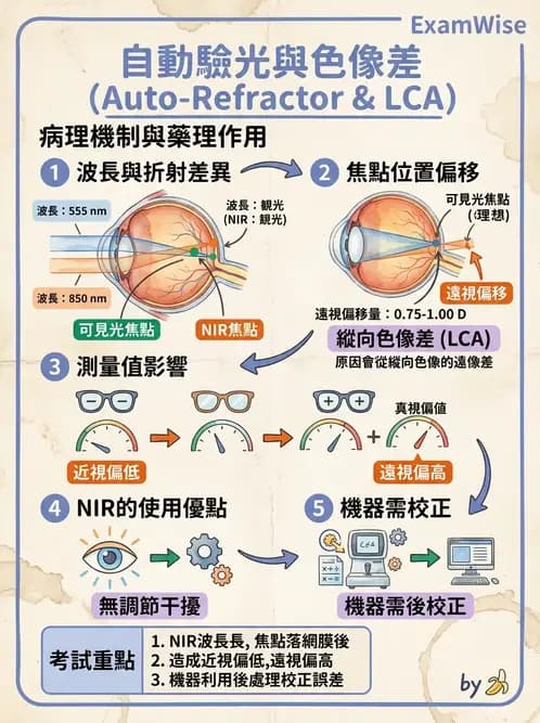 驗光師 - 自動驗光儀與角膜弧度儀 - AI 圖文解析預覽