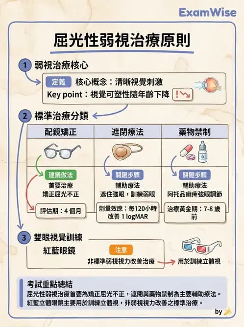 驗光師 - 斜弱視與神經眼科 - AI 圖文解析預覽