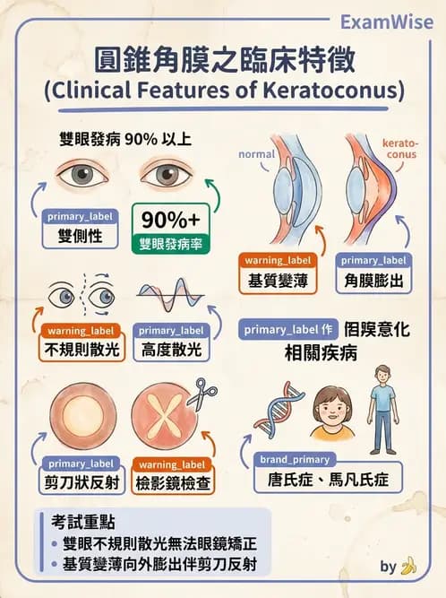 驗光師 - 角膜退化疾病與眼表問題 - AI 圖文解析預覽