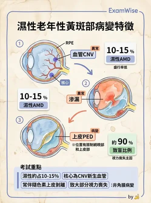 驗光師 - 老年性黃斑部及眼部退化疾病 - AI 圖文解析預覽