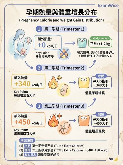 護理師 - 孕期營養心理與衛生政策 - AI 圖文解析預覽