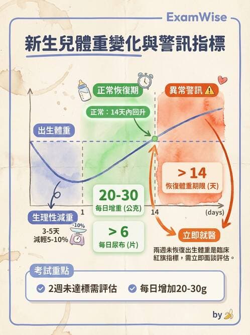 護理師 - 新生兒日常照護與篩檢 - AI 圖文解析預覽