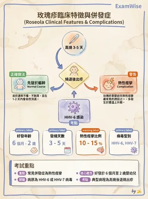 護理師 - 兒童傳染性疾病 - AI 圖文解析預覽