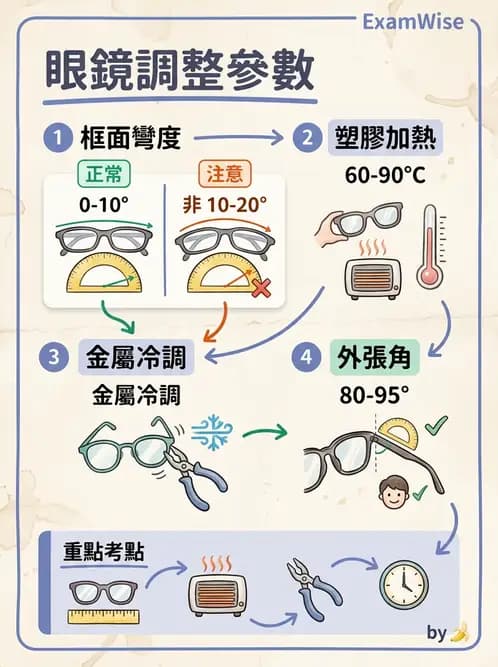 驗光師 - 鏡架配適與調整 - AI 圖文解析預覽