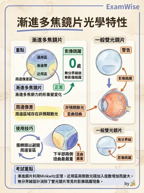 驗光師 - 漸進多焦點鏡片 - AI 圖文解析預覽