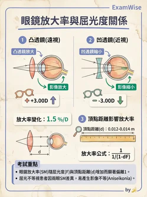 驗光師 - 不等視配鏡方法 - AI 圖文解析預覽