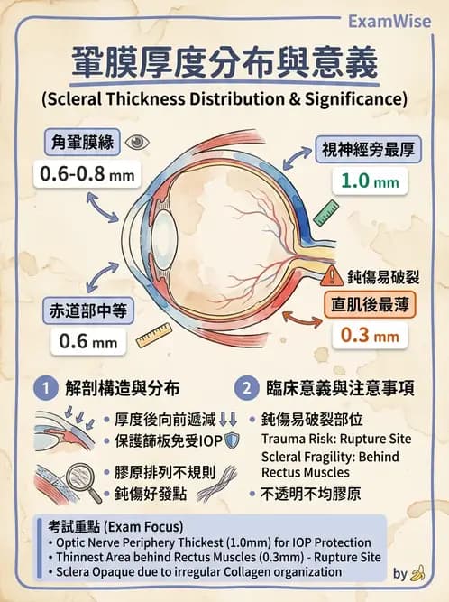 驗光生 - 角膜與鞏膜 - AI 圖文解析預覽