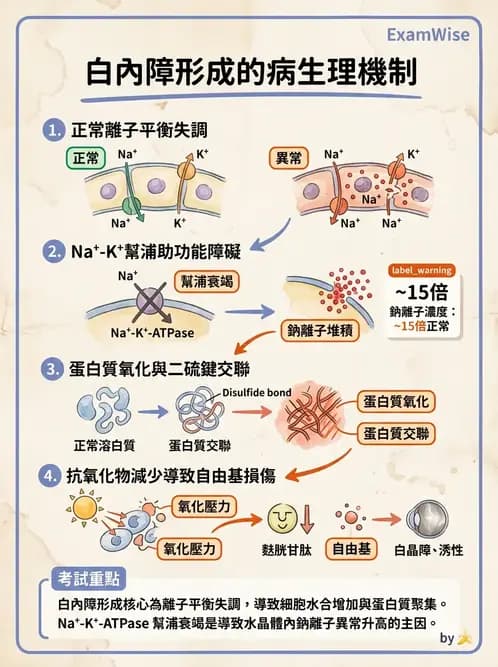 驗光生 - 青光眼與水晶體疾病 - AI 圖文解析預覽