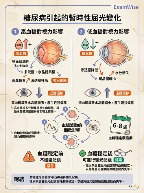 驗光生 - 全身性疾病眼部表現與神經眼科 - AI 圖文解析預覽