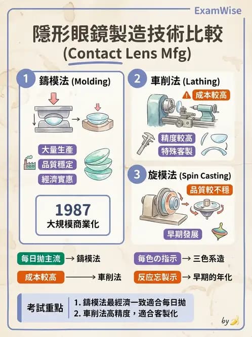 驗光生 - 鏡片設計、結構與臨床選用 - AI 圖文解析預覽