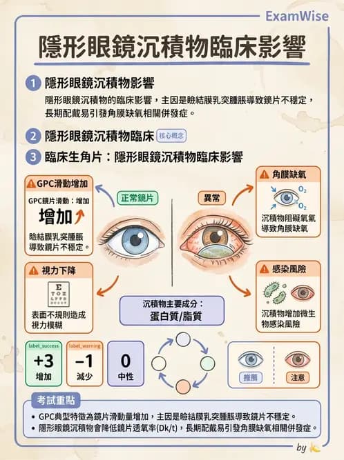 驗光生 - 乾眼、沉積物與結膜過敏反應 - AI 圖文解析預覽