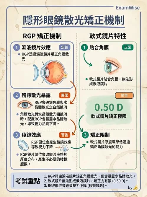 驗光生 - 散光分析、鏡型選擇與軟式散光驗配 - AI 圖文解析預覽