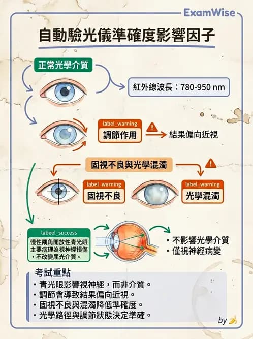 驗光生 - 驗度儀、自動驗光儀與綜合驗光儀 - AI 圖文解析預覽