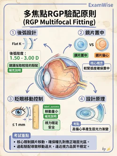 驗光生 - 老花隱形眼鏡臨床驗配與問題排解 - AI 圖文解析預覽