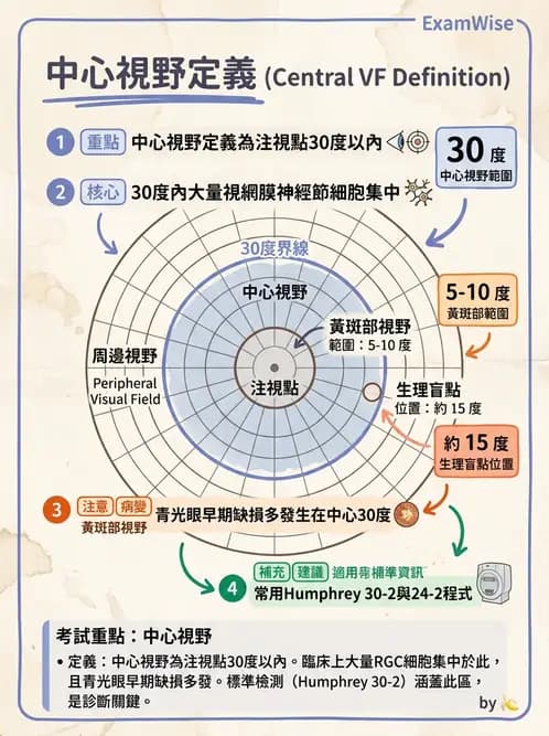 驗光生 - 視覺功能、視野與電生理檢查 - AI 圖文解析預覽