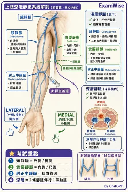 護理師 - 循環系統 - AI 圖文解析預覽