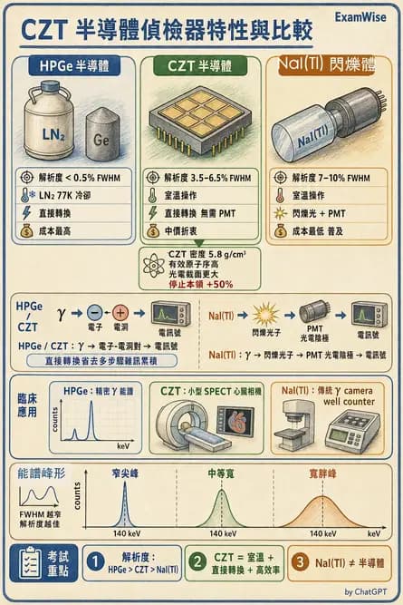 放射 - SPECT造影儀與品管 - AI 圖文解析預覽